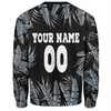 Penrith Panthers Custom Sweatshirt - Tropical Patterns Penrith Panthers Sweatshirt