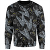 Penrith Panthers Custom Sweatshirt - Tropical Patterns Penrith Panthers Sweatshirt