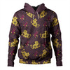 Brisbane Broncos Custom Hoodie - Brisbane Broncos With Maori Patterns Hoodie