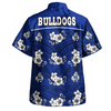Canterbury-Bankstown Bulldogs Custom Hawaiian Shirt - Bulldogs With Maori Patterns Hawaiian Shirt