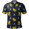 North Queensland Cowboys Custom Polo Shirt - North Queensland Cowboys With Maori Patterns Polo Shirt