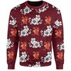St. George Illawarra Dragons Custom Sweatshirt - St. George Illawarra Dragons With Maori Patterns Sweatshirt