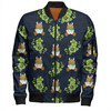 Canberra Raiders Bomber Jacket - With Maori Pattern