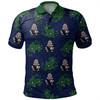 New Zealand Warriors Sport Polo Shirt - With Maori Pattern