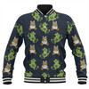 Canberra Raiders Baseball Jacket - With Maori Pattern