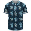 Cronulla-Sutherland Sharks Baseball Shirt - Sharkies With Maori Patterns Baseball Shirt