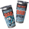 Sutherland and Cronulla Custom Tumbler - Best Dad Ever Tumbler