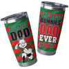 Rabbitohs Custom Tumbler - Best Dad Ever Tumbler