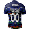 New Zealand Warriors Sport Polo Shirt - Eat Sleep Repeat With Tropical Patterns