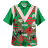 South Sydney Rabbitohs Hawaiian Shirt - Argyle Patterns Style Tough Fan Rugby For Life