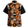 Wests Tigers Hawaiian Shirt - Argyle Patterns Style Tough Fan Rugby For Life