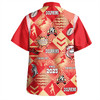 Redcliffe Dolphins Hawaiian Shirt - Argyle Patterns Style Tough Fan Rugby For Life