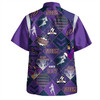 Melbourne Storm Hawaiian Shirt - Argyle Patterns Style Tough Fan Rugby For Life