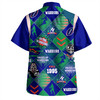 New Zealand Warriors Sport Hawaiian Shirt - Argyle Patterns Style Tough Fan Rugby For Life