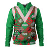 South Sydney Rabbitohs Hoodie - Argyle Patterns Style Tough Fan Rugby For Life