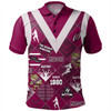 Cane Toads Sport Polo Shirt - Argyle Patterns Style Tough Fan Rugby For Life