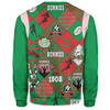 South Sydney Rabbitohs Sweatshirt - Argyle Patterns Style Tough Fan Rugby For Life