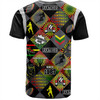 Penrith Panthers T-Shirt - Argyle Patterns Style Tough Fan Rugby For Life