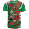 South Sydney Rabbitohs T-Shirt - Argyle Patterns Style Tough Fan Rugby For Life