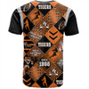 Wests Tigers T-Shirt - Argyle Patterns Style Tough Fan Rugby For Life