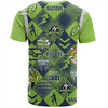 Canberra Raiders T-Shirt - Argyle Patterns Style Tough Fan Rugby For Life