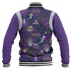 Melbourne Storm Baseball Jacket - Argyle Patterns Style Tough Fan Rugby For Life