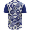 Canterbury-Bankstown Bulldogs Baseball Shirt - Argyle Patterns Style Tough Fan Rugby For Life