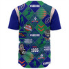 New Zealand Warriors Sport Baseball Shirt - Argyle Patterns Style Tough Fan Rugby For Life