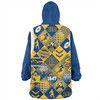 Parramatta Eels Sport Snug Hoodie - Argyle Patterns Style Tough Fan Rugby For Life