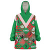 South Sydney Rabbitohs Snug Hoodie - Argyle Patterns Style Tough Fan Rugby For Life