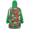South Sydney Rabbitohs Snug Hoodie - Argyle Patterns Style Tough Fan Rugby For Life