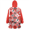 St. George Illawarra Dragons Snug Hoodie - Argyle Patterns Style Tough Fan For Life