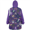 Melbourne Storm Snug Hoodie - Argyle Patterns Style Tough Fan Rugby For Life