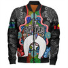 Australia Naidoc Week Bomber Jacket - Aboriginal Inspired For Our Elders Indigenous NAIDOC Week 2023