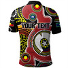 Australia Naidoc Week Polo Shirt - Australia NAIDOC Week 2023 For Our Elders Aborigines And Islanders Flag Inspired