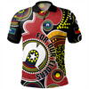 Australia Naidoc Week Polo Shirt - Australia NAIDOC Week 2023 For Our Elders Aborigines And Islanders Flag Inspired