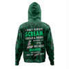 South Sydney Rabbitohs Hoodie - Scream With Tropical Patterns
