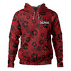 Redcliffe Dolphins Hoodie - Scream With Tropical Patterns