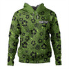 Canberra Raiders Hoodie - Scream With Tropical Patterns