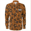 Wests Tigers Long Sleeve Shirt - Scream With Tropical Patterns