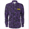 Melbourne Storm Long Sleeve Shirt - Scream With Tropical Patterns