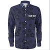 New Zealand Warriors Sport Long Sleeve Shirt - Scream With Tropical Patterns