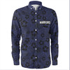 New Zealand Warriors Sport Long Sleeve Shirt - Scream With Tropical Patterns