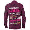 Cane Toads Sport Long Sleeve Shirt - Scream With Tropical Patterns
