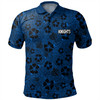 Newcastle Knights Sport Polo Shirt - Scream With Tropical Patterns