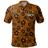 Wests Tigers Polo Shirt - Scream With Tropical Patterns