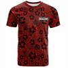 St. George Illawarra Dragons T-Shirt - Scream With Tropical Patterns