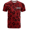 Redcliffe Dolphins T-Shirt - Scream With Tropical Patterns