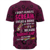 Cane Toads Sport Baseball Shirt - Scream With Tropical Patterns