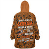 Wests Tigers Snug Hoodie - Scream With Tropical Patterns